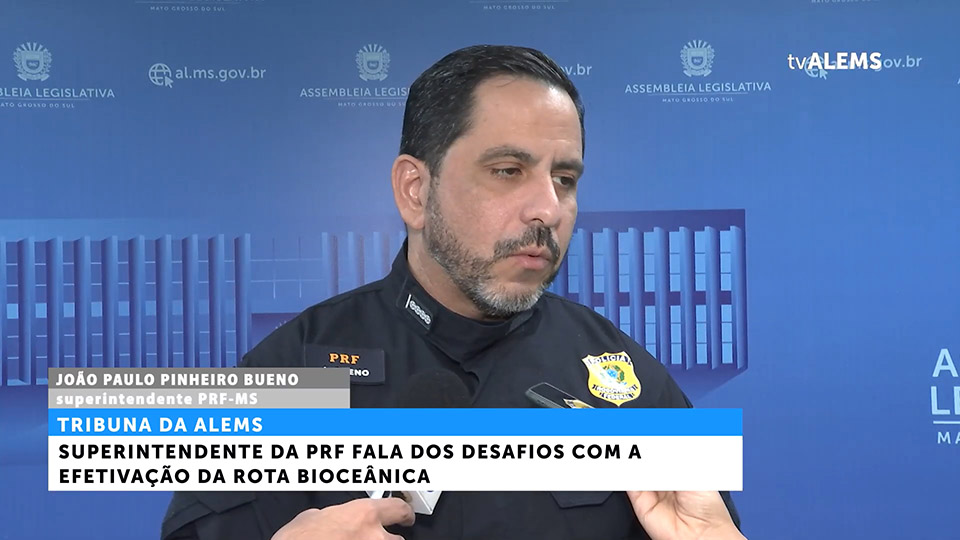 A convite de Zeca, superintendente elenca desafios da PRF-MS com implantação da Rota Bioceânica