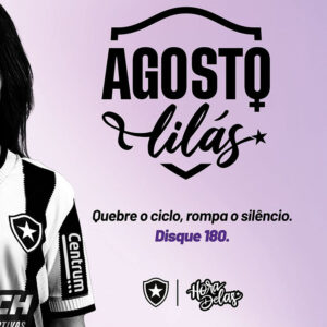 Botafogo sai na frente no Agosto Lilás