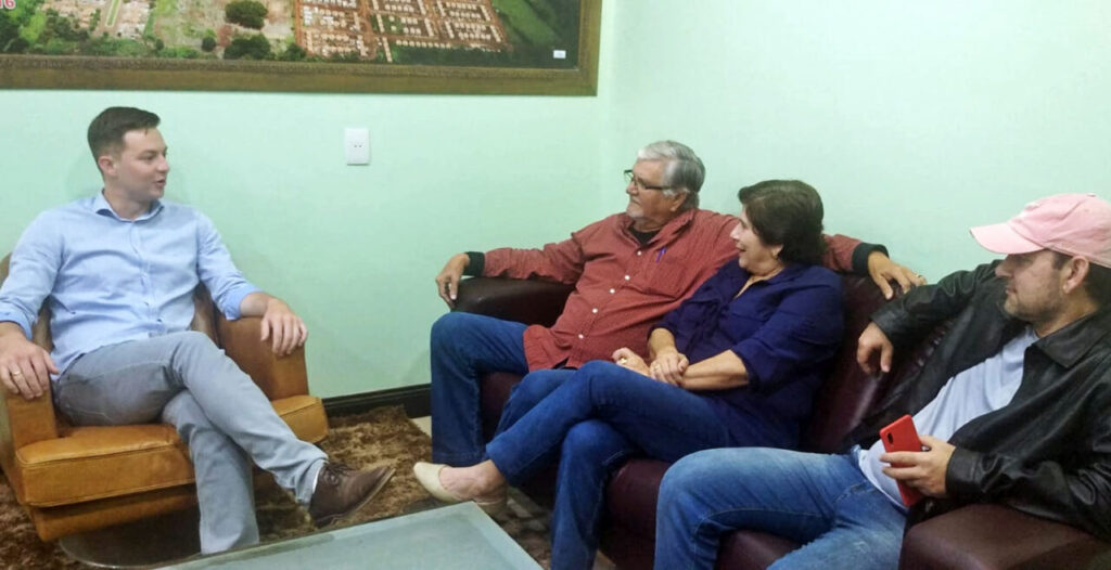 Visita ao prefeito Lucas de Rio Brilhante