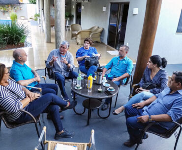 Com o prefeito de Nova Andradina