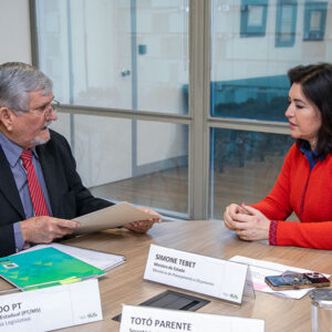 Com nossa ministra Simone