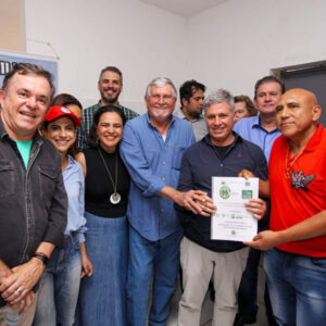 Visita do ministro do MDA ao Assentamento Itamarati