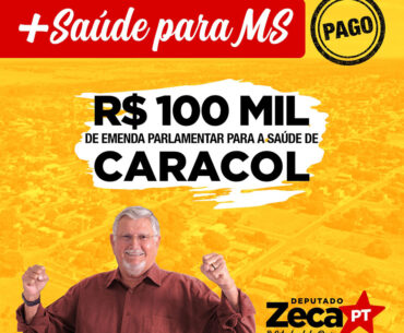 Quase R$ 1 milhão em emendas parlamentares para a saúde de MS - Caracol