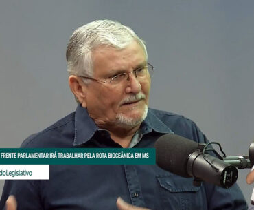 Falando da Rota Bioceânica à TV Alems Falando da Rota Bioceânica à TV Alems