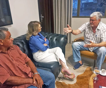 Visita à prefeita de Sidrolândia