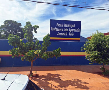 Escola Inês Jacomeli de Ivinhema é beneficiada por emenda de Zeca