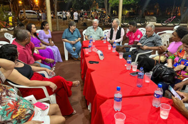 Reunião com companheiros de Maracaju