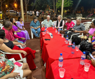 Reunião com companheiros de Maracaju