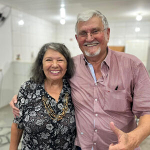 Com companheiros em Três Lagoas