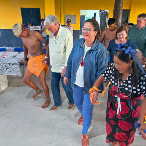 Encontro com indígenas da Aldeia São João