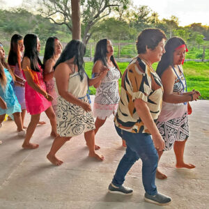 Encontro com indígenas da Aldeia São João