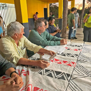 Encontro com indígenas da Aldeia São João