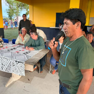 Encontro com indígenas da Aldeia São João