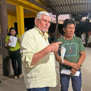 Encontro com indígenas da Aldeia São João