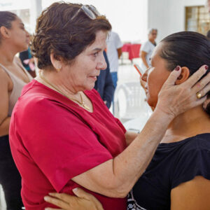 Encontro com familiares do soldado Vinicius Ibañez Riquelme