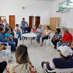 Encontro com familiares do soldado Vinicius Ibañez Riquelme