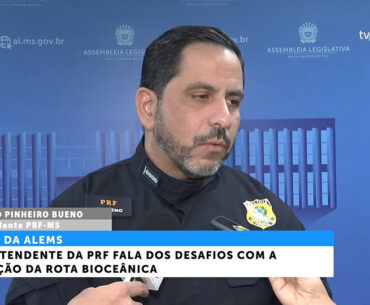 A convite de Zeca, superintendente elenca desafios da PRF-MS com implantação da Rota Bioceânica A convite de Zeca, superintendente elenca desafios da PRF-MS com implantação da Rota Bioceânica