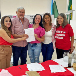 Novos filiados do PT em Três Lagoas