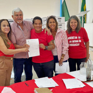 Novos filiados do PT em Três Lagoas