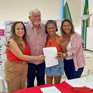 Novos filiados do PT em Três Lagoas