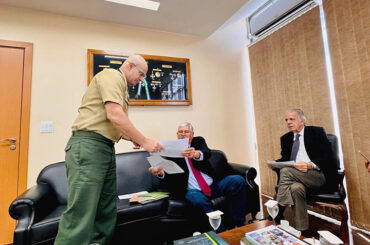 Audiência com ministro da Defesa