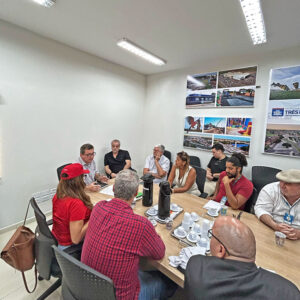 Reunião com o prefeito de Três Lagoas
