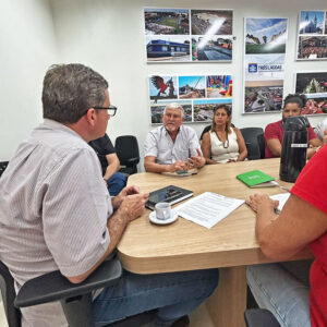 Reunião com o prefeito de Três Lagoas