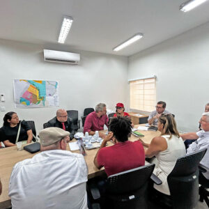 Reunião com o prefeito de Três Lagoas
