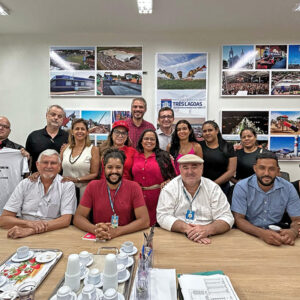 Reunião com o prefeito de Três Lagoas