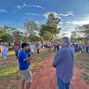 Encontro com indígenas de Paranhos