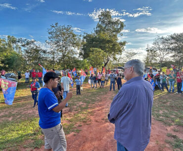 Encontro com indígenas de Paranhos