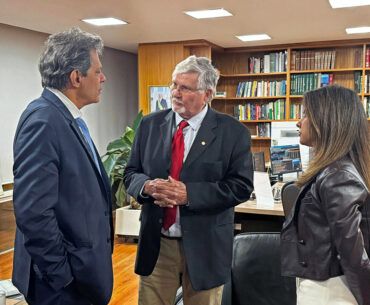 Encontro com ministros Haddad e Sidônio