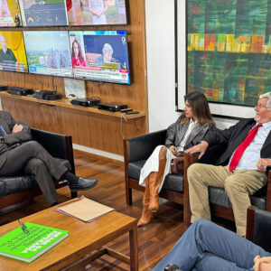 Encontro com ministros Haddad e Sidônio