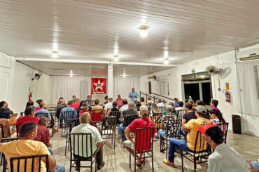 Reunião com companheirada de Mundo Novo e Japorã