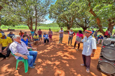 Zeca denuncia abandono da Terra Indígena Ñande Ru Marangatu, em Antônio João
