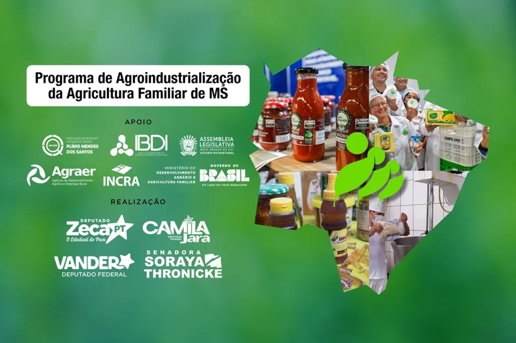 Programa de Agroindustrialização da Agricultura Familiar de MS terá R$ 10 milhões em investimentos